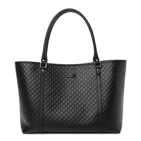 GUCCI Microguccissima Medium Joy Tote Black 